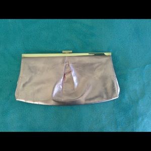 Michael Kors Very Hollywood Pink Metallic Clutch